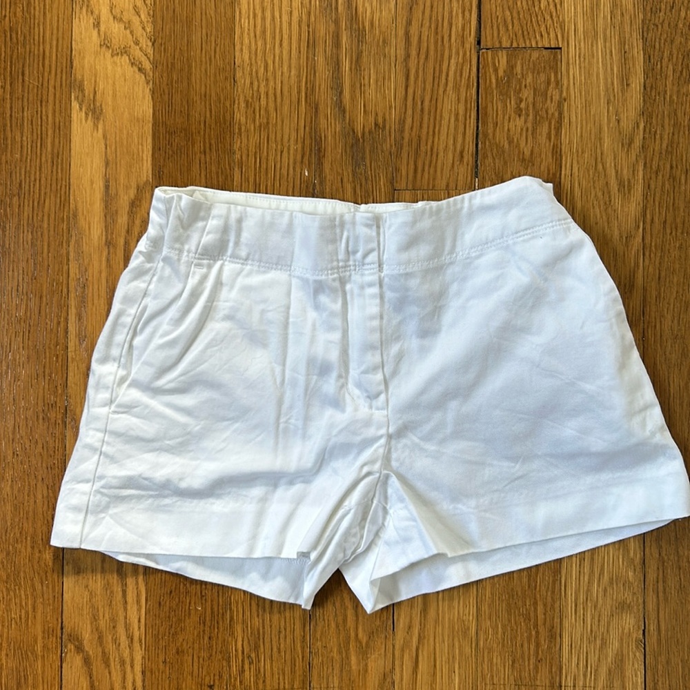 Crew Cuts white shorts. Girls size 10